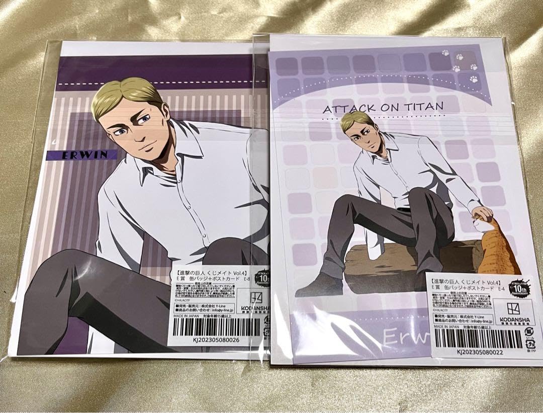 進撃の巨人 リヴァイ くじメイト vol.2 E-7 ポストカード 進撃の巨人 リヴァイ くじメイト vol.2 E-7 ポストカード 進撃の